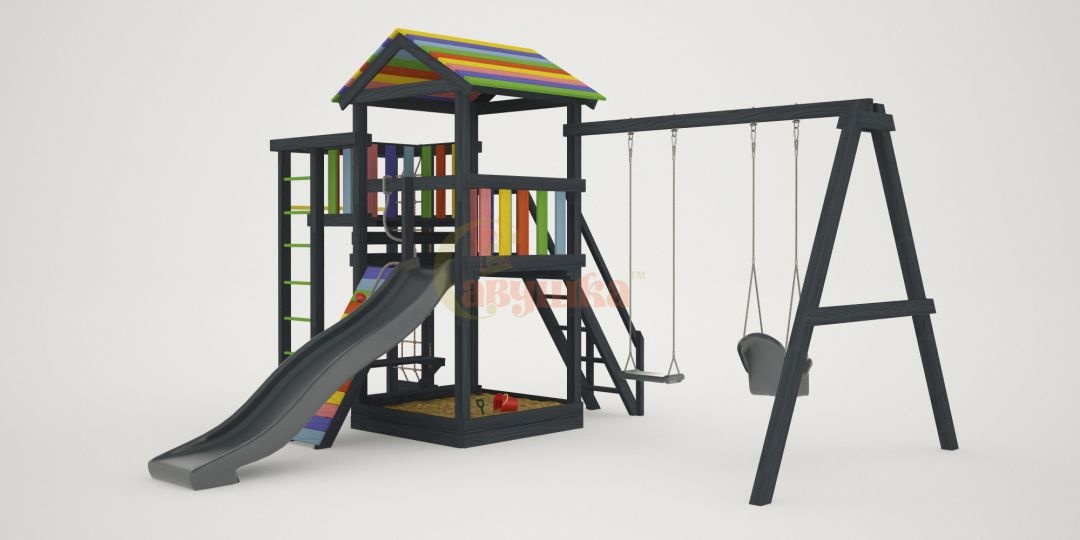 Детская площадка Савушка 5 BLACK EDITION